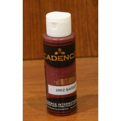 CADENCE Farba akrylowa półmatowa 70 ml WINO / 2002